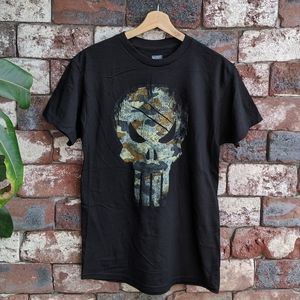 Marvel The Punisher T-Shirt Uomo Con Logo Teschio – Maglietta A Maniche Corte, Licenza Ufficiale, Taglie S-3XL - 3